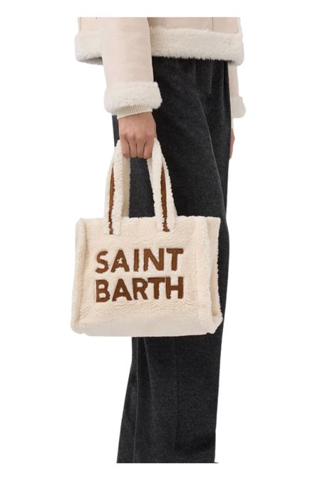 Borsa bambina colette teddy maxi logo MC2 SAINT BARTH | COL003201477IBEIGE